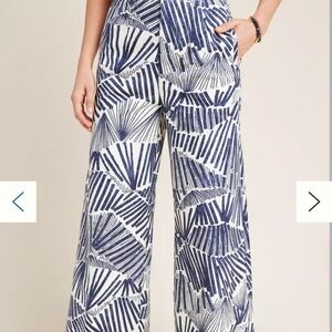 Anthropologie wide leg pants